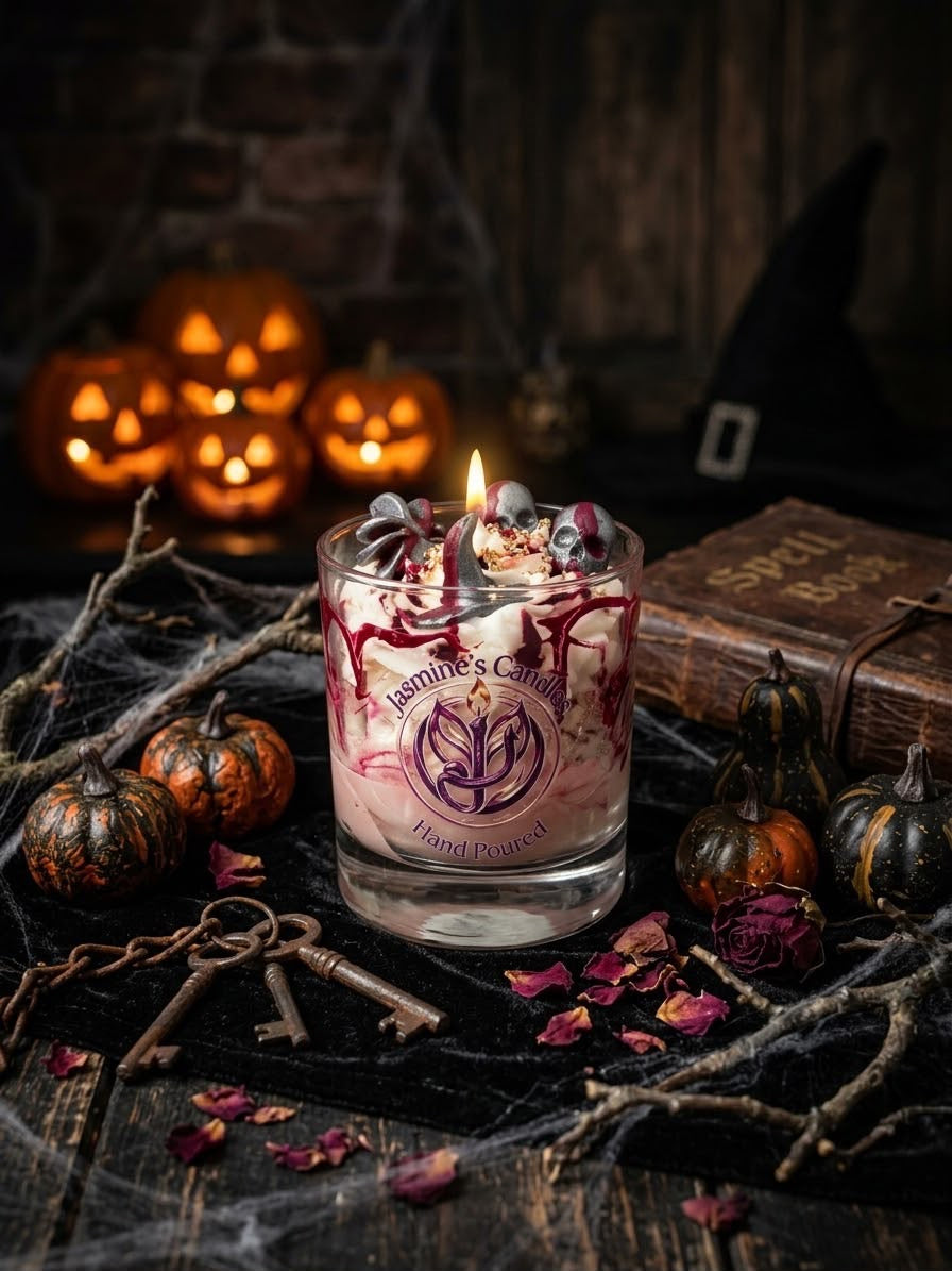 Halloween Themed Scented Soy Candle
